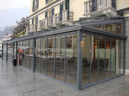 Schiebe-Dreh-System SF 25 mit Rahmen Aluminiumsystem Schiebe-Dreh-System SF 25 mit Rahmen Aluminiumsystem