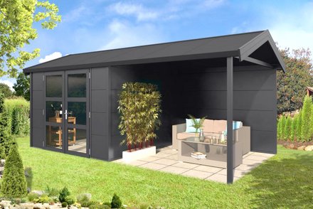 Outdoor Cabin mit Satteldach Outdoor Cabin mit Satteldach