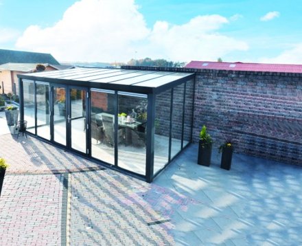 Gartenzimmer mit Doppeltür Gartenzimmer mit Doppeltür