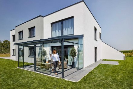 Schiebetüren Glastüren SL 22 Schiebesysteme