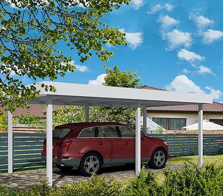 Carport mit Flachdach Carport mit Flachdach
