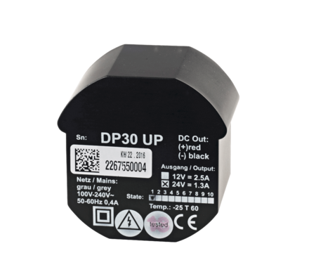 Schaltnetzeil 24V DC / 1,25A UP Schaltnetzeil 24V DC / 1,25A UP