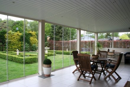 Glasschiebewand 8mm von Gardendreams Glasschiebewand 8mm von Gardendreams