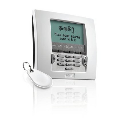 Somfy Protexial Funk-LCD-Bedienteil mit Chipausweis Somfy Protexial Funk-LCD-Bedienteil mit Chipausweis