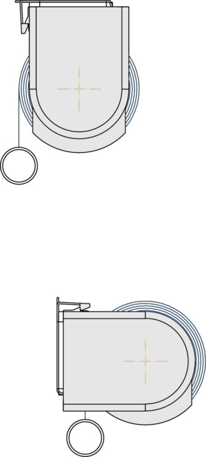 Designrollo Querschnitt