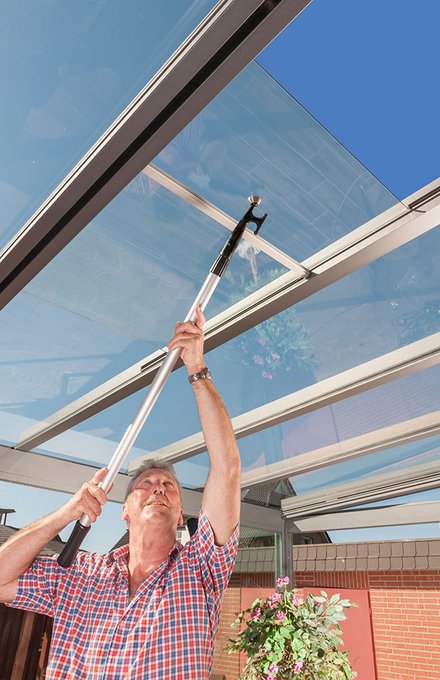 Vacanza-Flex Terrassendachschiebelüfter Vacanza-Flex Terrassendachschiebelüfter