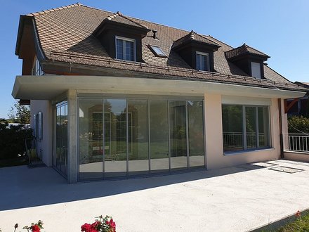 Schiebe Dreh Systeme Ganzglas hängend SF25 Schiebe Dreh Systeme Ganzglas hängend SF25