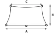 Trapez zur Wandmontage Trapez zur Wandmontage