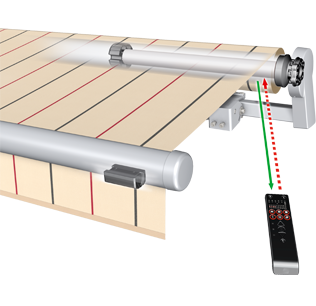 WMS Windsensor Kassettenmarkise K50